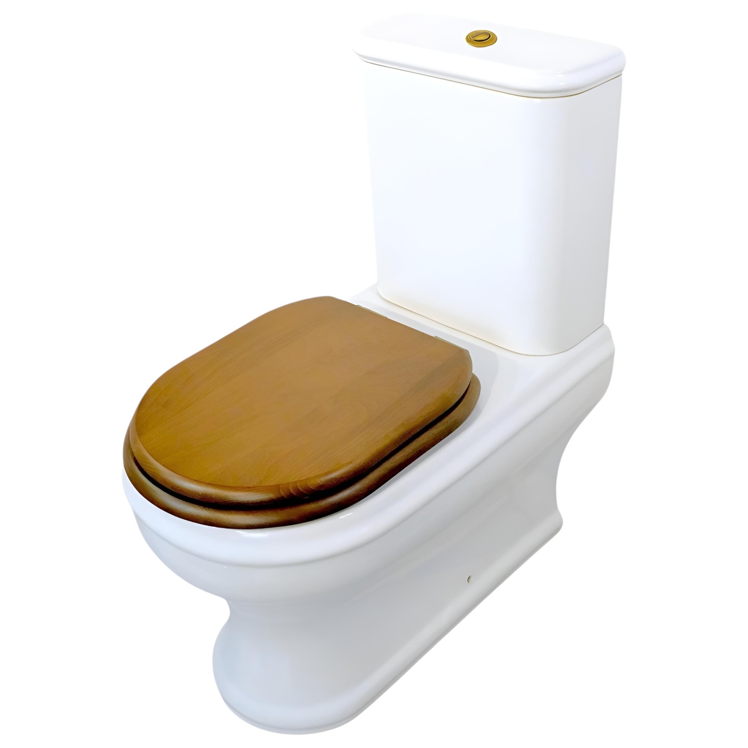 Фото Унитаз-компакт Migliore Charme 36386 кнопка бронза, выпуск универсальный