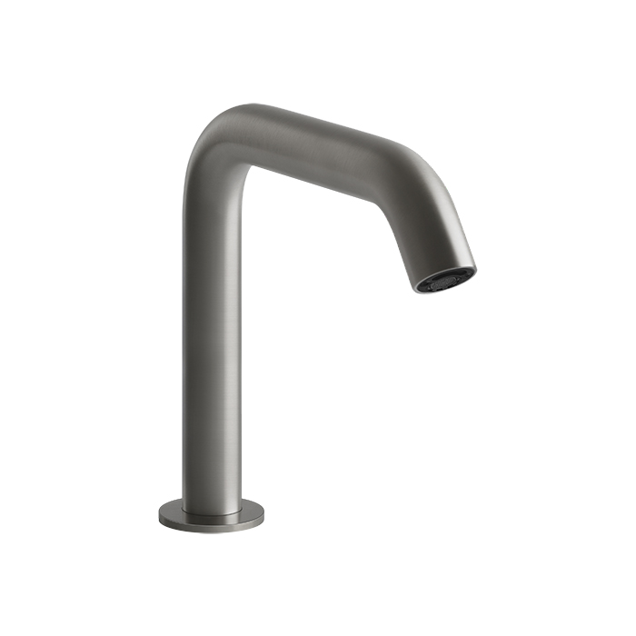 Фото Смеситель Gessi Gessi316 54081#239 для раковины электронный, нержавеющая сталь браш