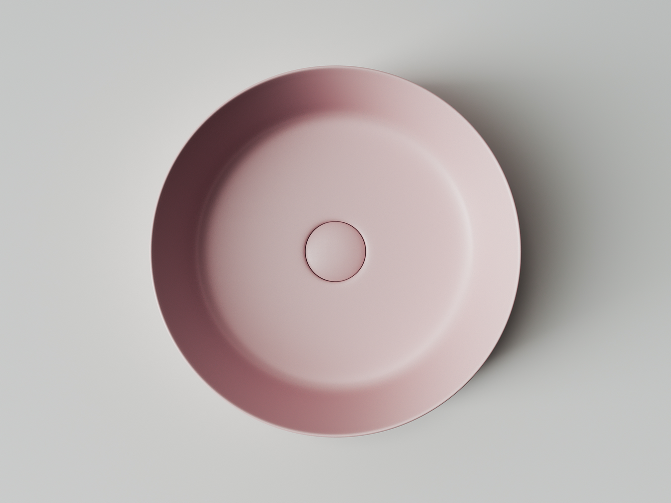 Фото Раковина Ceramicanova Element CN6022MP накладная 39 × 39 × 12 см, розовый матовый