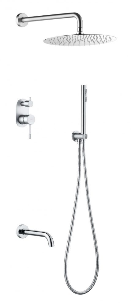 Фото Душевая система Boheme Uno 464-2-CR хром глянец