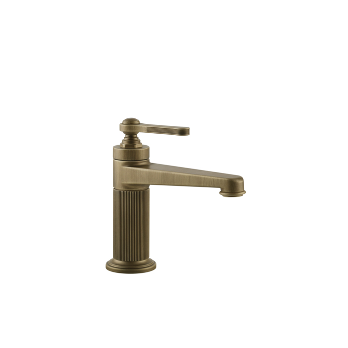 Фото Смеситель Gessi Venti20 65001#713 для раковины с донным клапаном, бронза