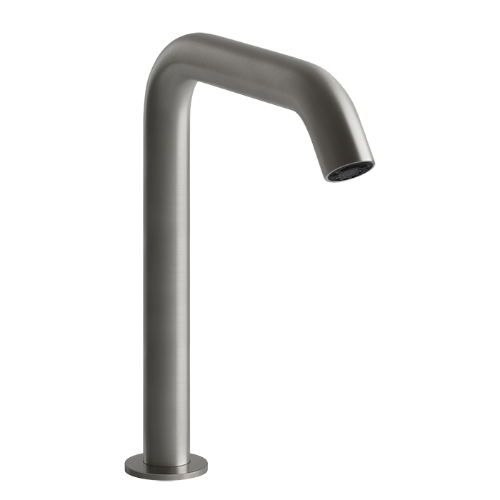Фото Смеситель Gessi Gessi316 54080#239 для раковины электронный, нержавеющая сталь браш