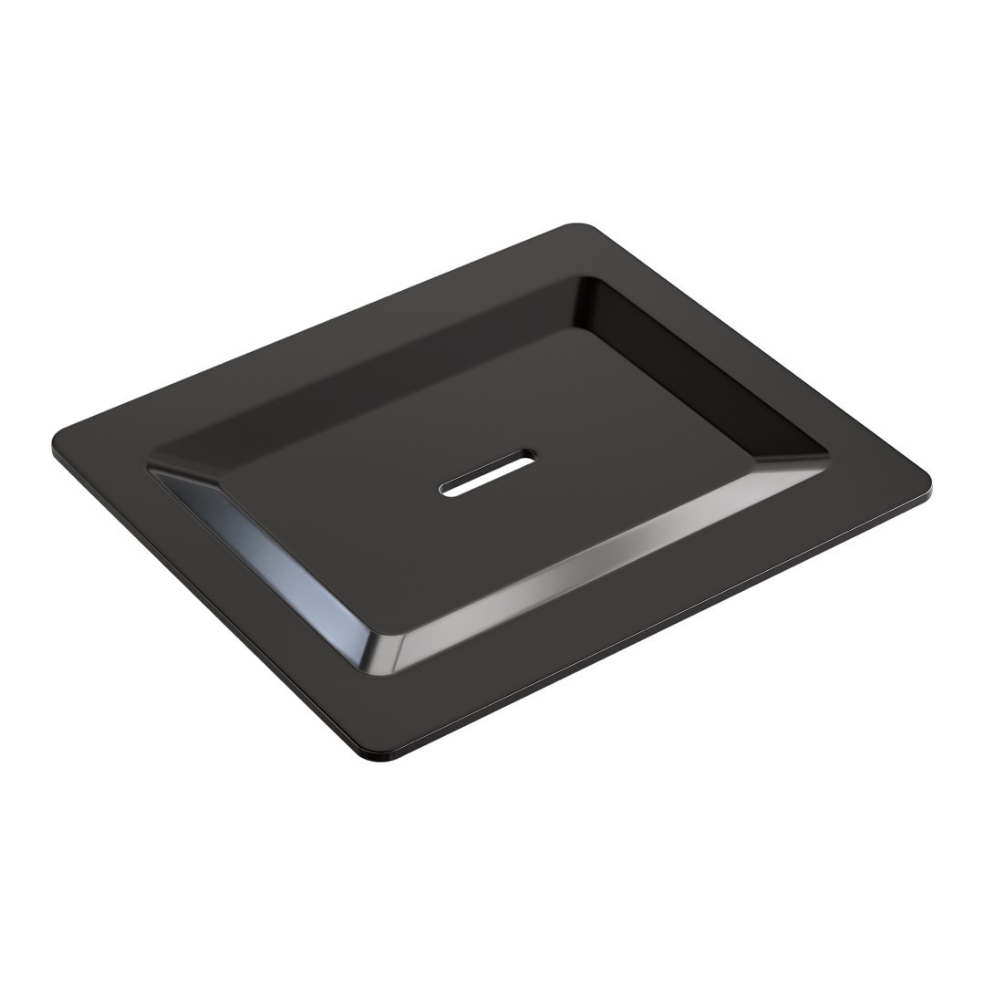 Фото Мыльница для полки Boheme Space 10966-SGM-SOAP подвесная графит глянец