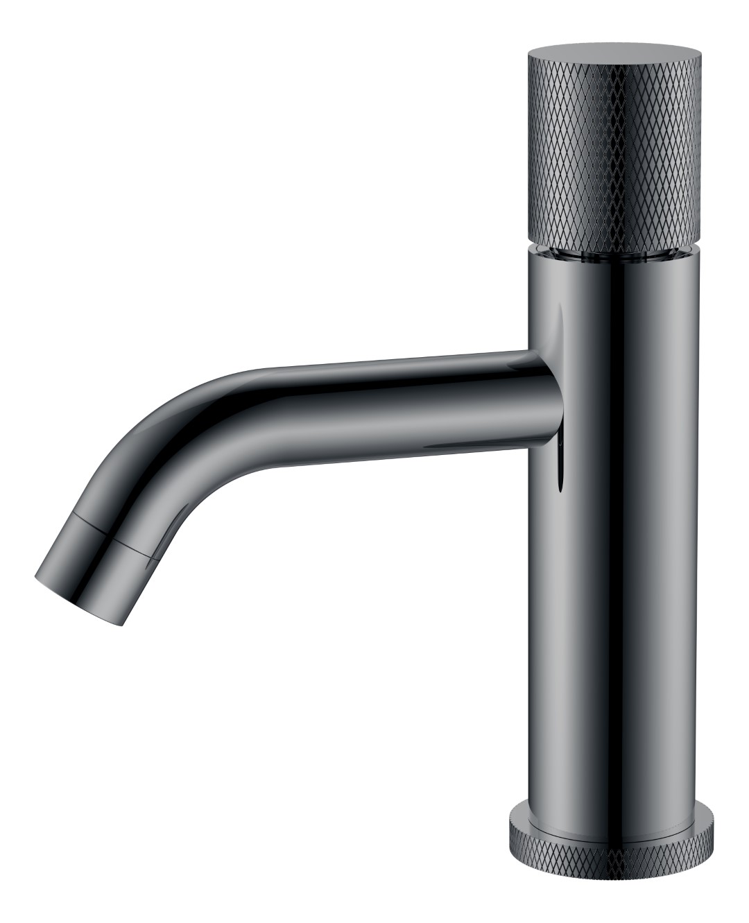 Фото Смеситель для раковины Boheme Stick 121-SGM.2 графит глянец