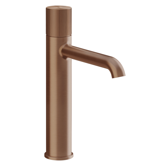 Фото Смеситель Gessi Habito 70506#708 для раковины, медь браш pvd
