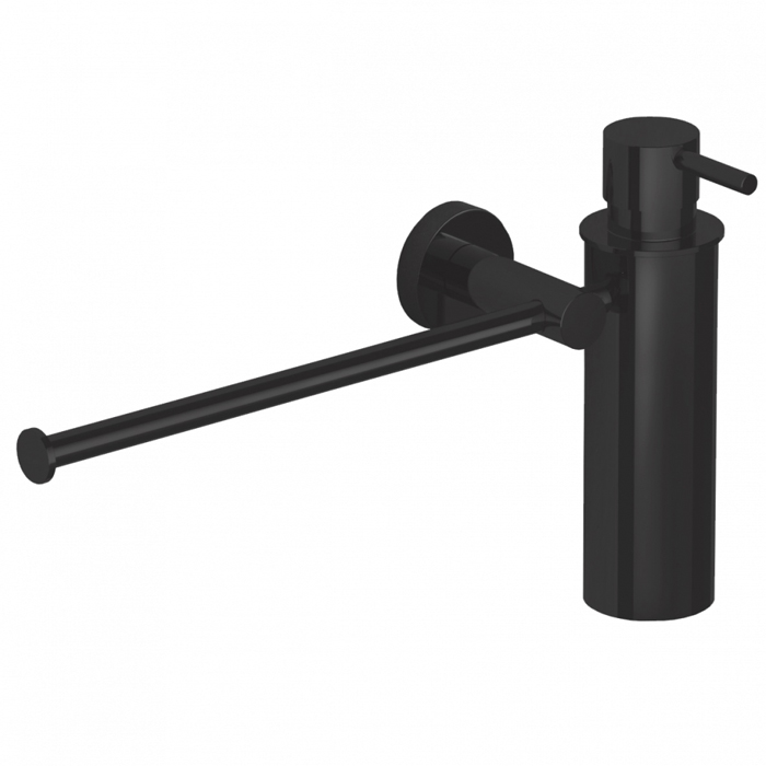 Фото Дозатор Colombo Plus W4975.GL подвесной графит глянец