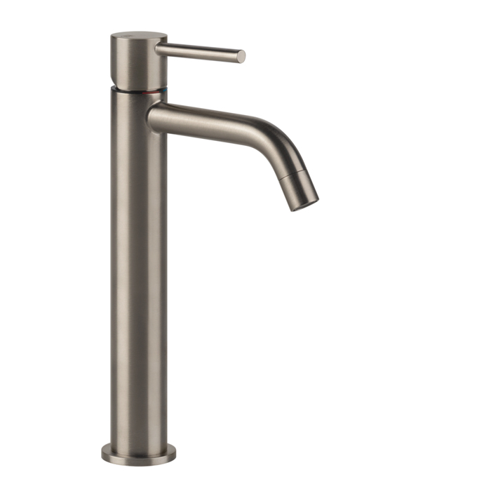 Фото Смеситель Gessi Via tortona 18604#149 для раковины, никель браш