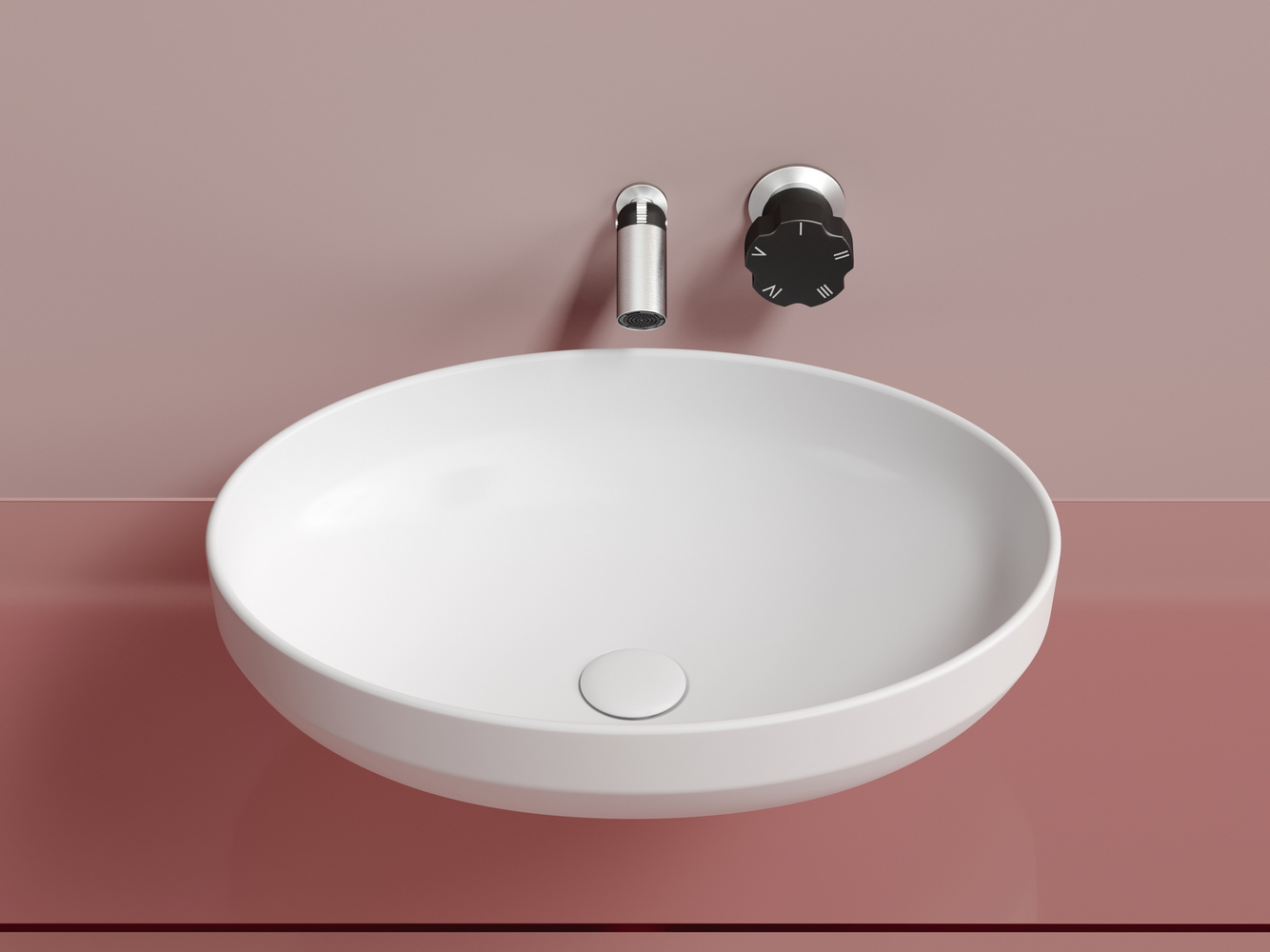 Фото Раковина Ceramicanova Element CN6056MW накладная 50,2 × 36,3 × 14,5 см, белый матовый