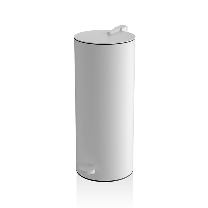 Фото Ведро Decor Walther Mikado 0612750 напольное 2,6 л, белый матовый