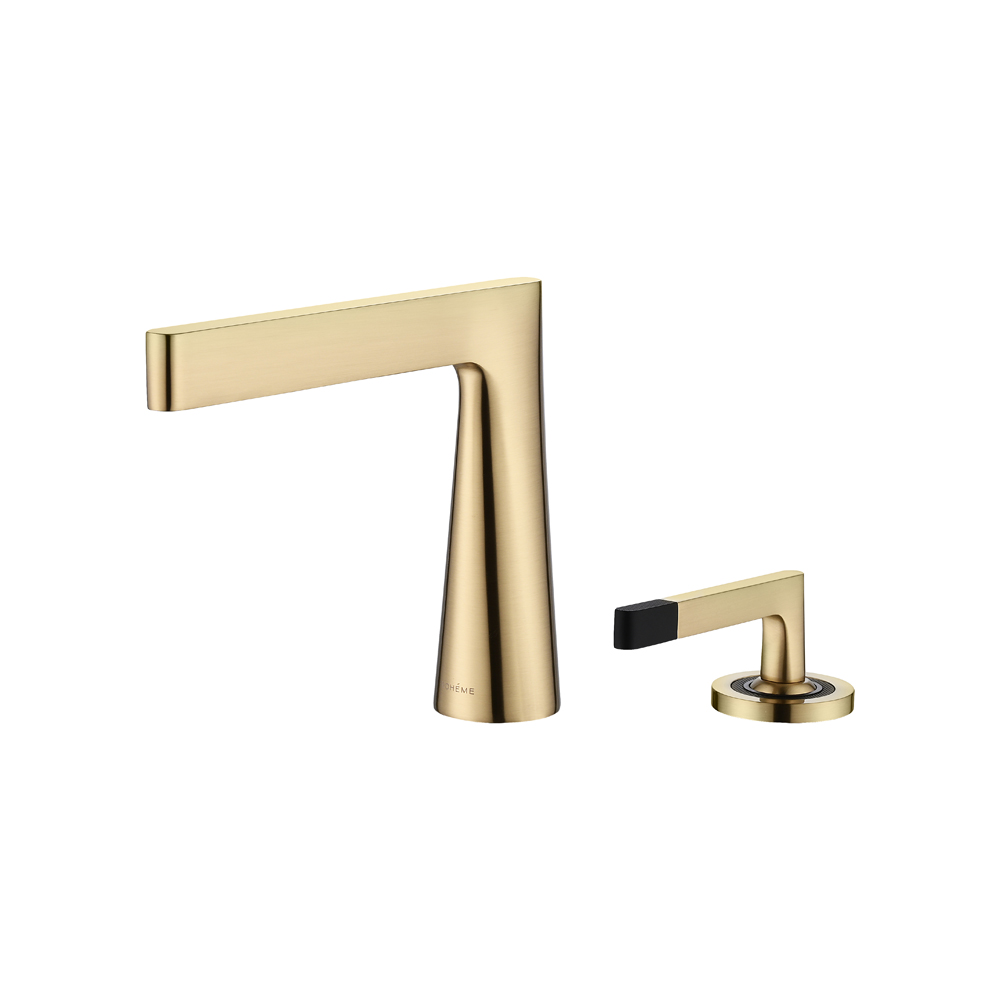 Фото Смеситель для раковины Boheme Duo 161-MG matt gold, золото матовое