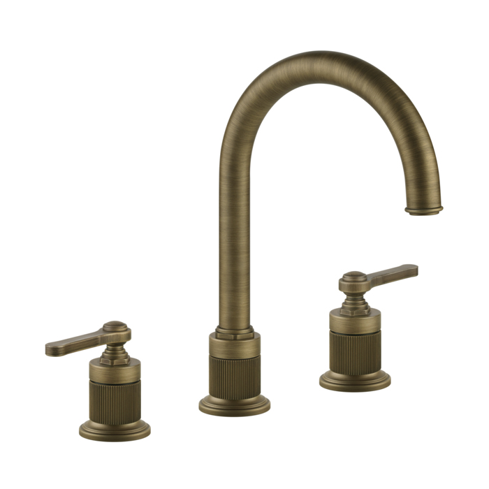 Фото Смеситель Gessi Venti20 65016#713 для раковины, бронза