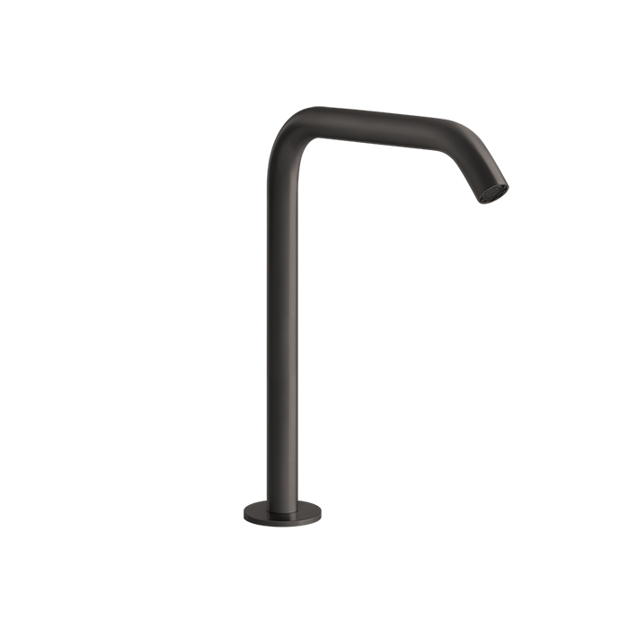 Фото Излив Gessi Gessi316 54093#707 отдельностоящий черный хром браш pvd
