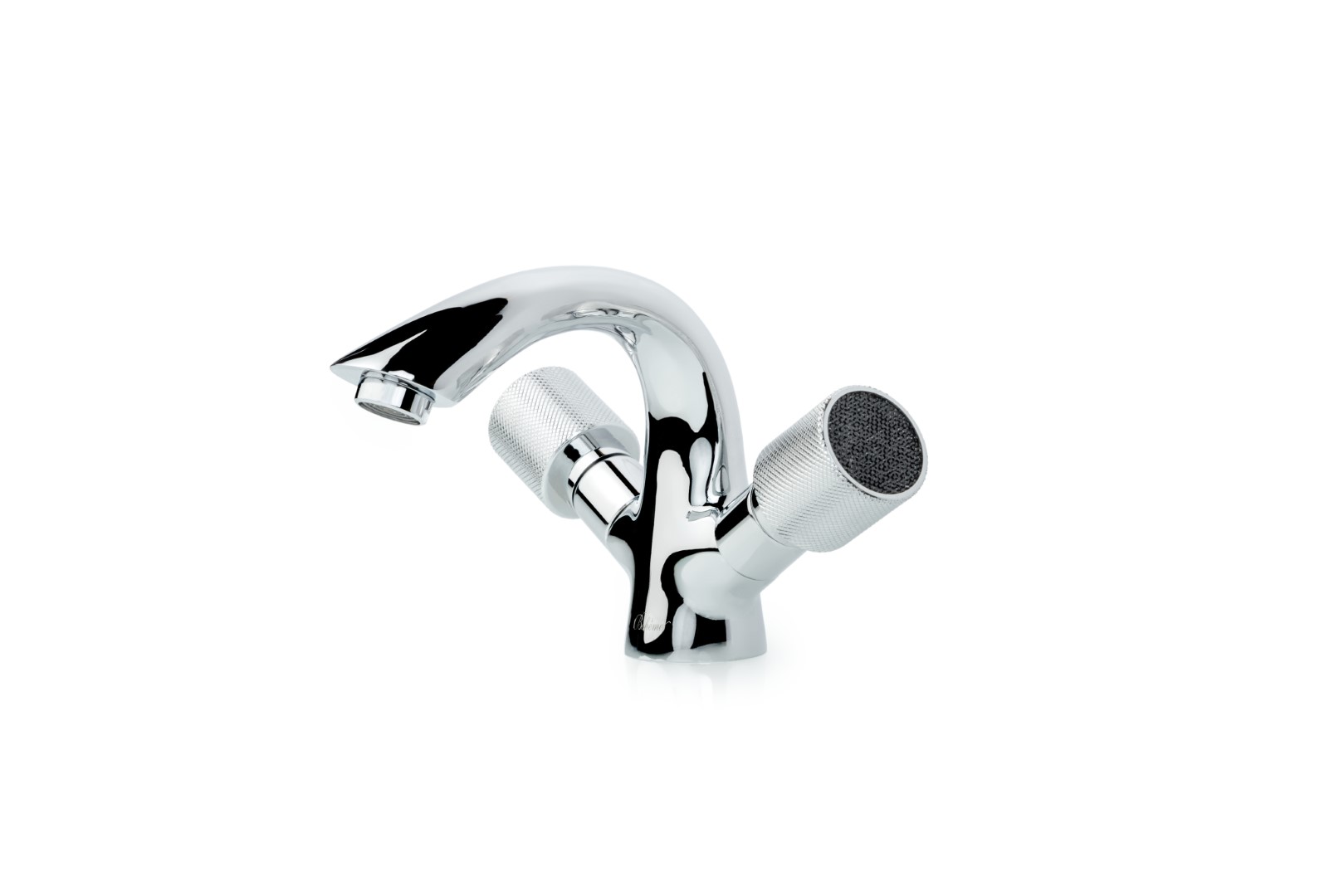 Фото Смеситель для раковины Boheme Royal 271-Royal/CRST black хром