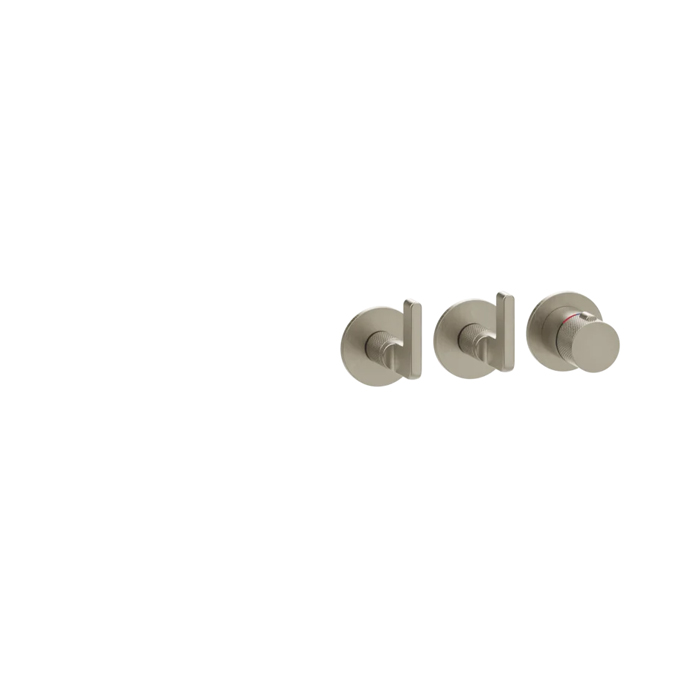 Фото Смеситель Gessi Inciso 58334#149 для душа термостат, никель браш