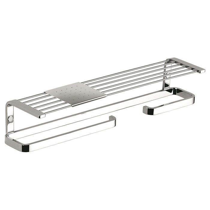 Фото Полотенцедержатель Colombo Time W4276D.CR подвесной L 44,5 см хром глянец