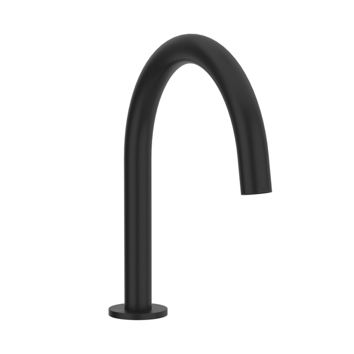 Фото Смеситель Gessi Via tortona 18623#299 для кухни,черный матовый
