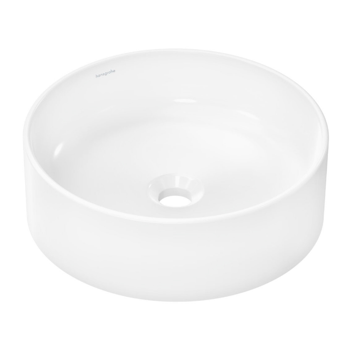 Фото Раковина Hansgrohe Xuniva 60164450 накладная 40 см, цвет белый