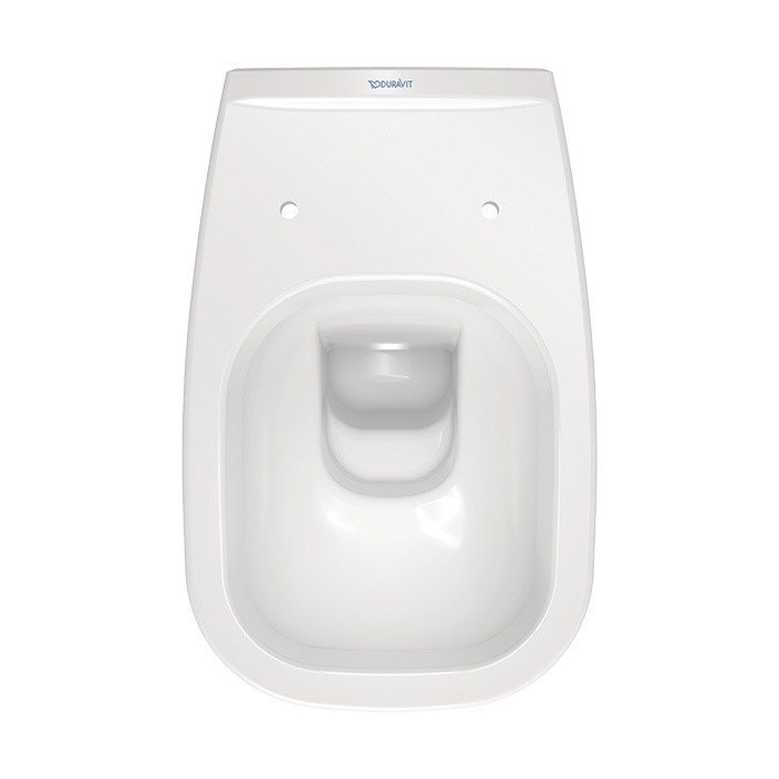 Фото Унитаз подвесной Duravit D-Code 45351900A1, с сиденьем с микролифтом, белый глянцевый
