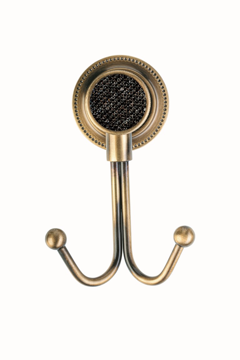 Фото Крючок Boheme Royal Cristal 10926-BR-B бронза