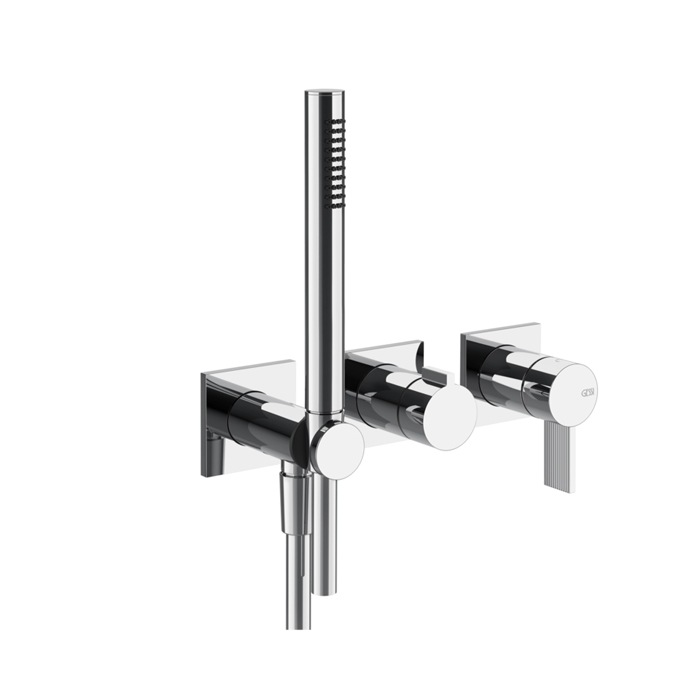 Фото Смеситель Gessi Inverso Rigato 73536#031 для душа, хром