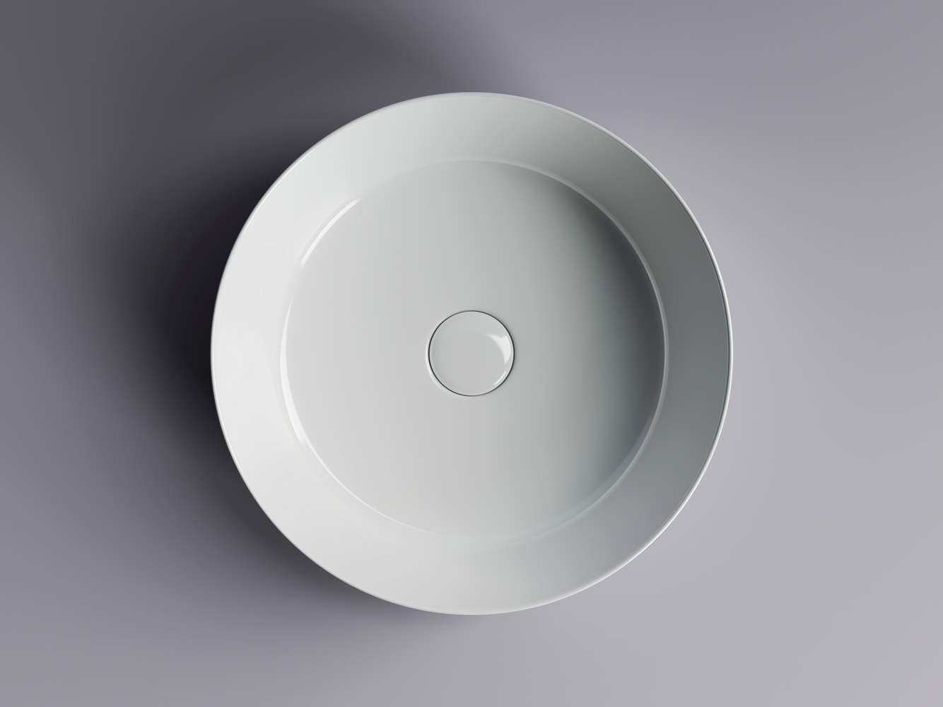 Фото Раковина Ceramicanova Element CN6022 накладная 39 × 39 × 12 см, белый глянцевый