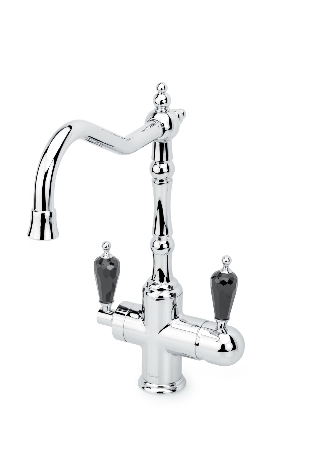 Фото Смеситель для кухни Boheme Tradizionale 113-BSW с краном под фильтр хром