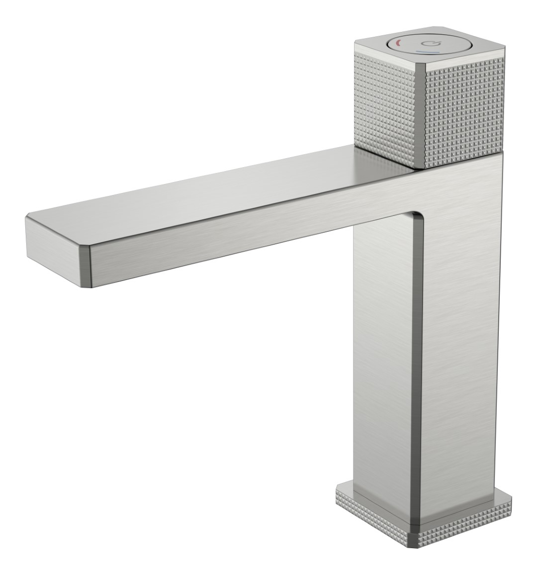 Фото Смеситель для раковины Boheme Quad 159-NB никель браш