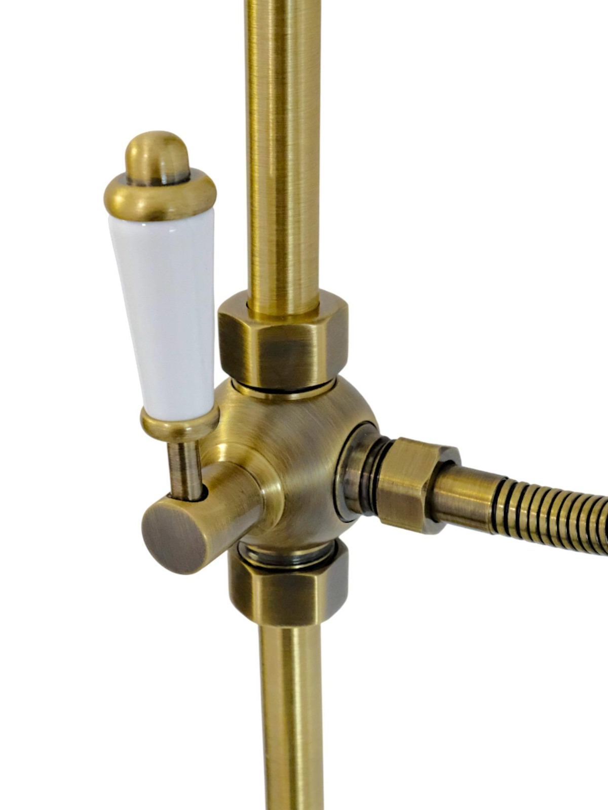 Фото Душевая стойка Migliore King 32879 с термостатом, бронза