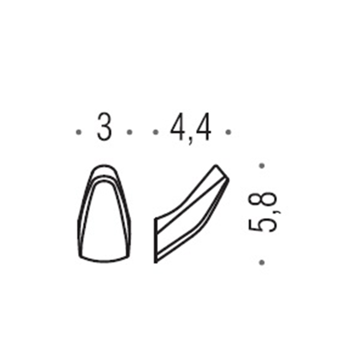 Фото Крючок Colombo Road BMO17.CR хром глянец