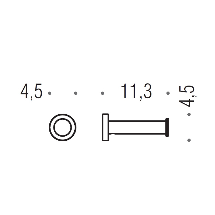 Фото Держатель туалетной бумаги Colombo Plus W4992.GM графит матовый