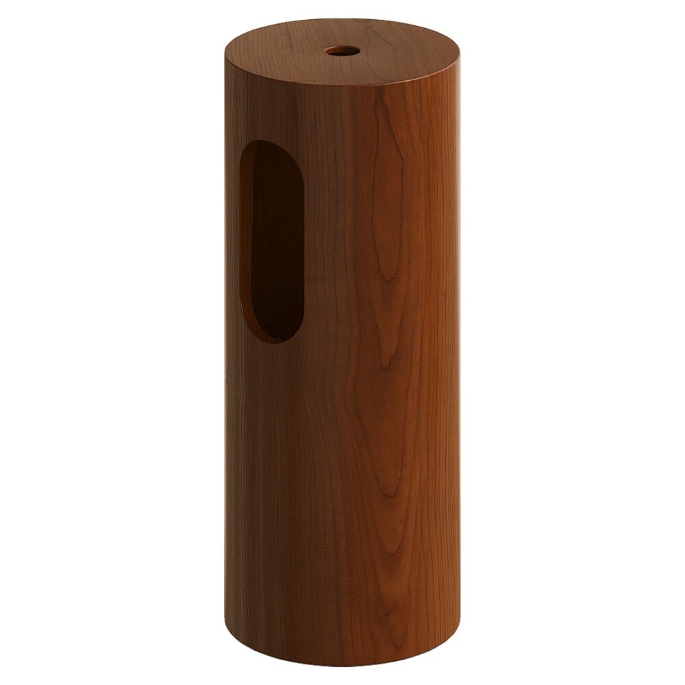 Фото Пьедестал для раковины Armadi Art Sole 801-Base-DOak напольный круглый 72 см, Dark Oak (темный дуб)