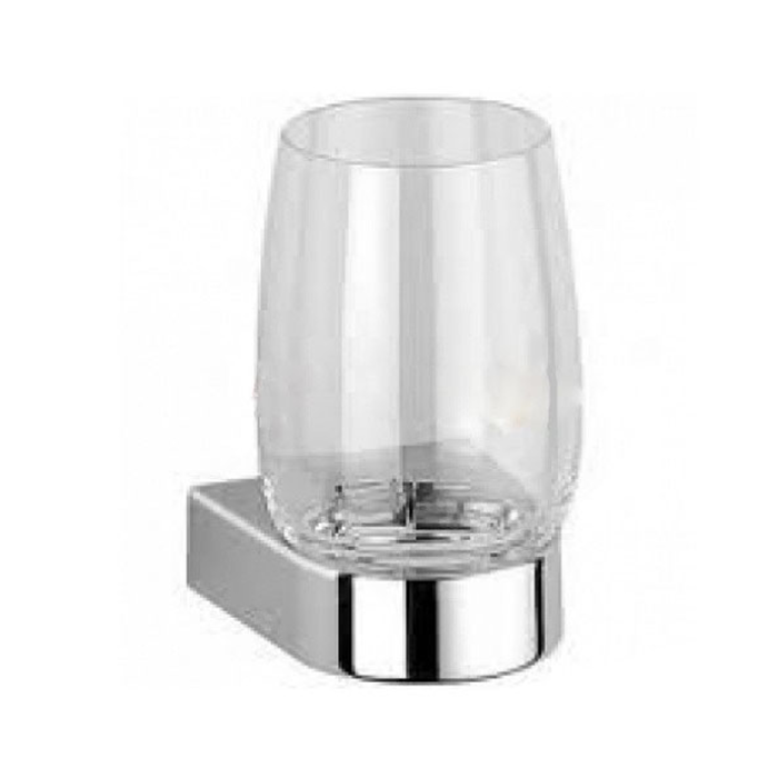Фото Стакан Colombo Look B1652-VAN подвесной хром глянец/стекло матовое