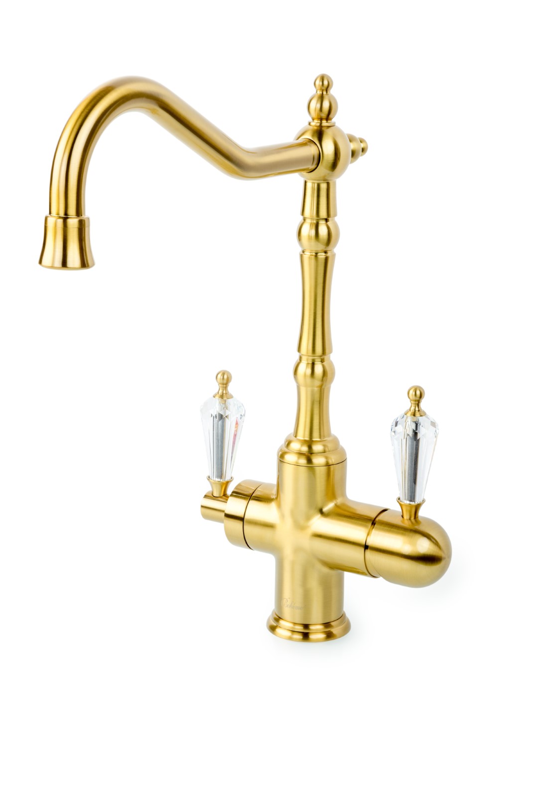 Фото Смеситель для кухни Boheme Medici 111-SW с краном под фильтр бронза