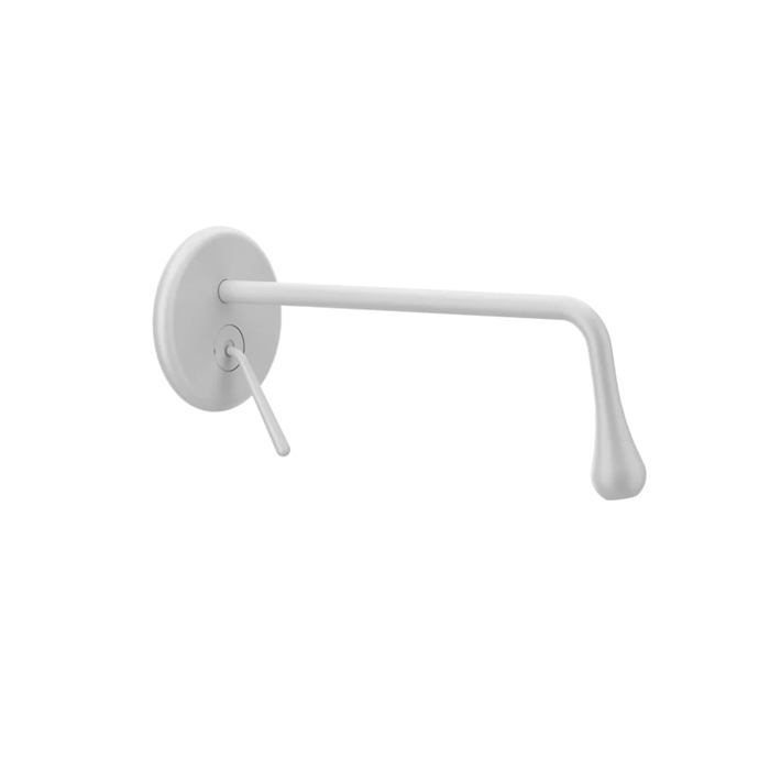 Фото Смеситель Gessi Goccia 33690#279 для раковины, белый матовый