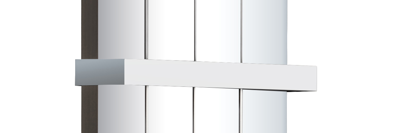 Фото Полотенцедержатель Boheme Flat 725-EXTRA-CR дополнительный, хром глянец h150х27 см