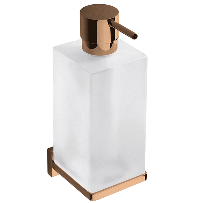 Фото Дозатор Colombo Look B9316.VL-VAN подвесной, Vintage, бронза янтарь глянец/стекло матовое