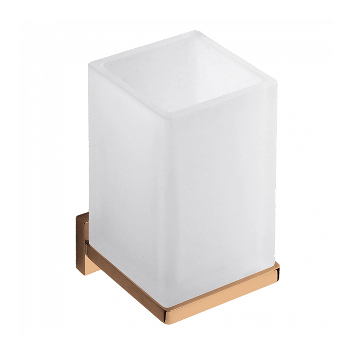 Фото Стакан Colombo Look B1602.VL-VAN подвесной, Vintage, бронза янтарь глянец/стекло матовое