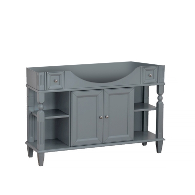 Фото Тумба для раковины Migliore Kantri 26746 цвет Antracito Anticato 121 см