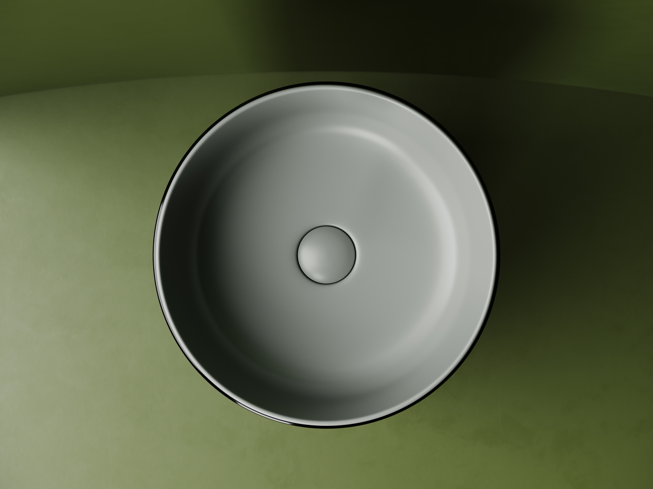 Фото Раковина Ceramicanova Element CN6073MH накладная 35,6 × 35,6 × 13,5 см, антрацит матовый