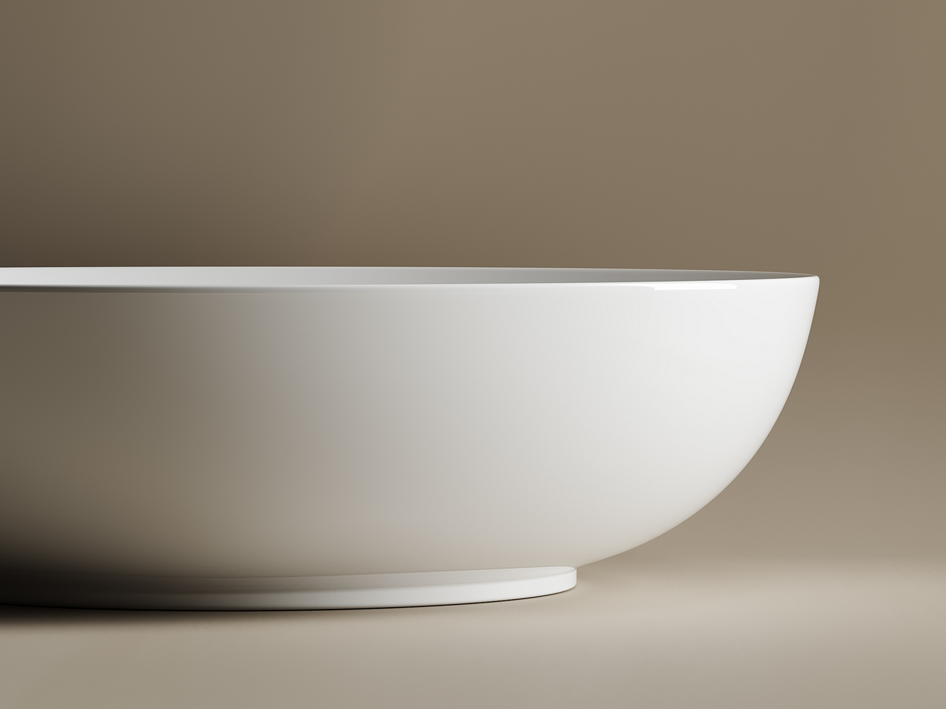 Фото Раковина Ceramicanova Element CN6017 накладная 52 × 39,5 × 13 см, белый глянцевый