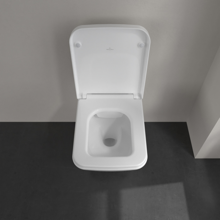 Фото Унитаз подвесной Villeroy & Boch Finion 4664R0R1, без сиденья, белый глянцевый