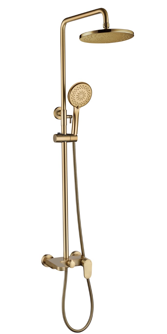 Фото Душевая стойка Boheme Spectre 458-BR бронза