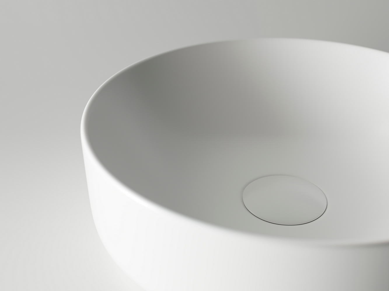 Фото Раковина Ceramicanova Element CN6006 накладная 35 × 35 × 12 см, белый матовый
