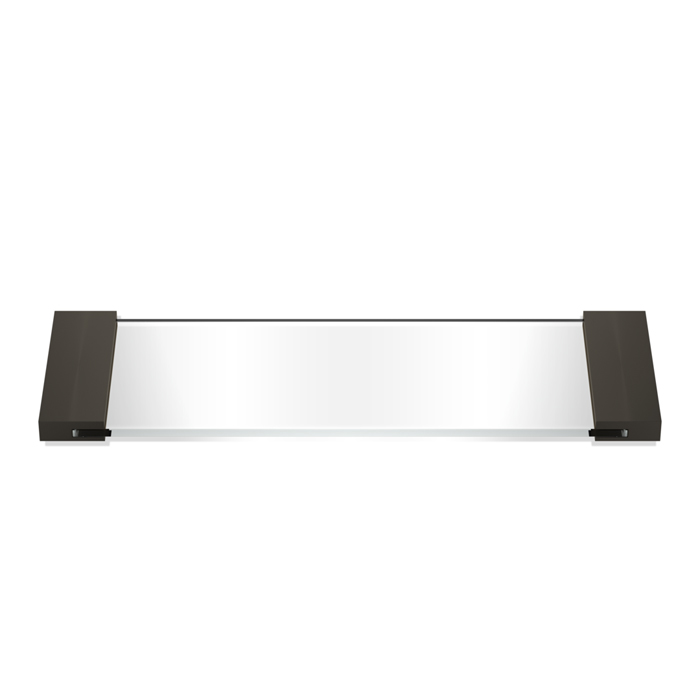Фото Лоток Decor Walther Corner 0848717 настольный 34x12 см, темная бронза