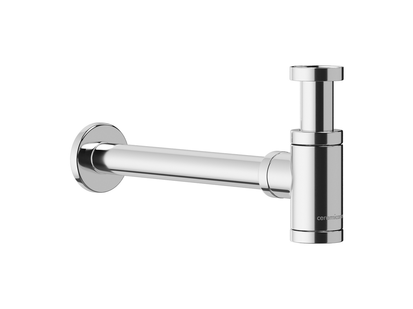 Фото Сифон Ceramicanova 70001CH для раковины бутылочный, хром глянцевый