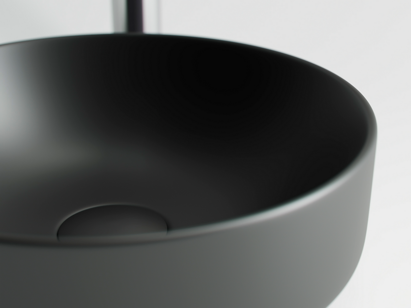 Фото Раковина Ceramicanova Element CN6007 накладная 35 × 35 × 12 см, черный матовый