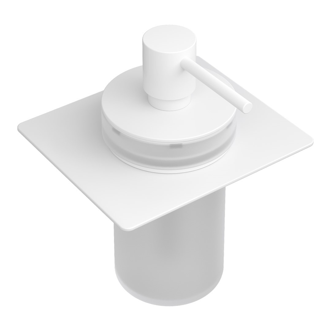 Фото Дозатор для полки Boheme Space 10966-W-DISP подвесной белый матовый