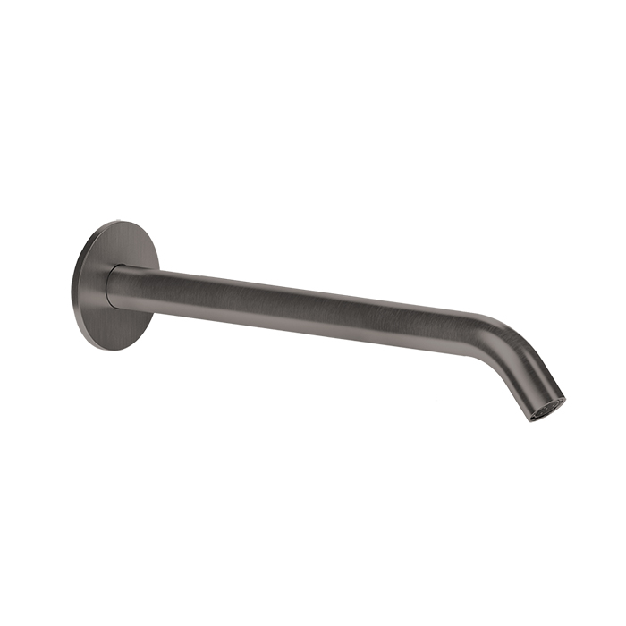 Фото Смеситель Gessi Gessi316 54110#707 для ванны, черный хром браш pvd