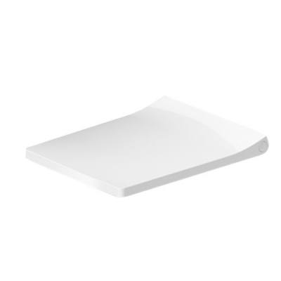 Фото Крышка-сиденье Duravit Viu 0021190000 микролифт петли хром