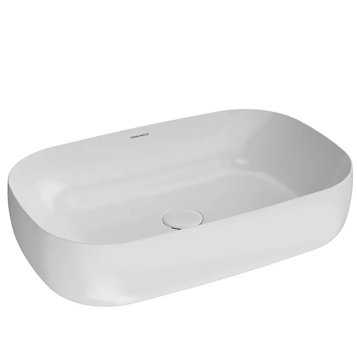 Фото Раковина Kerama Marazzi Magica MA.wb.65 накладная 64.5 см, цвет белый глянцевая